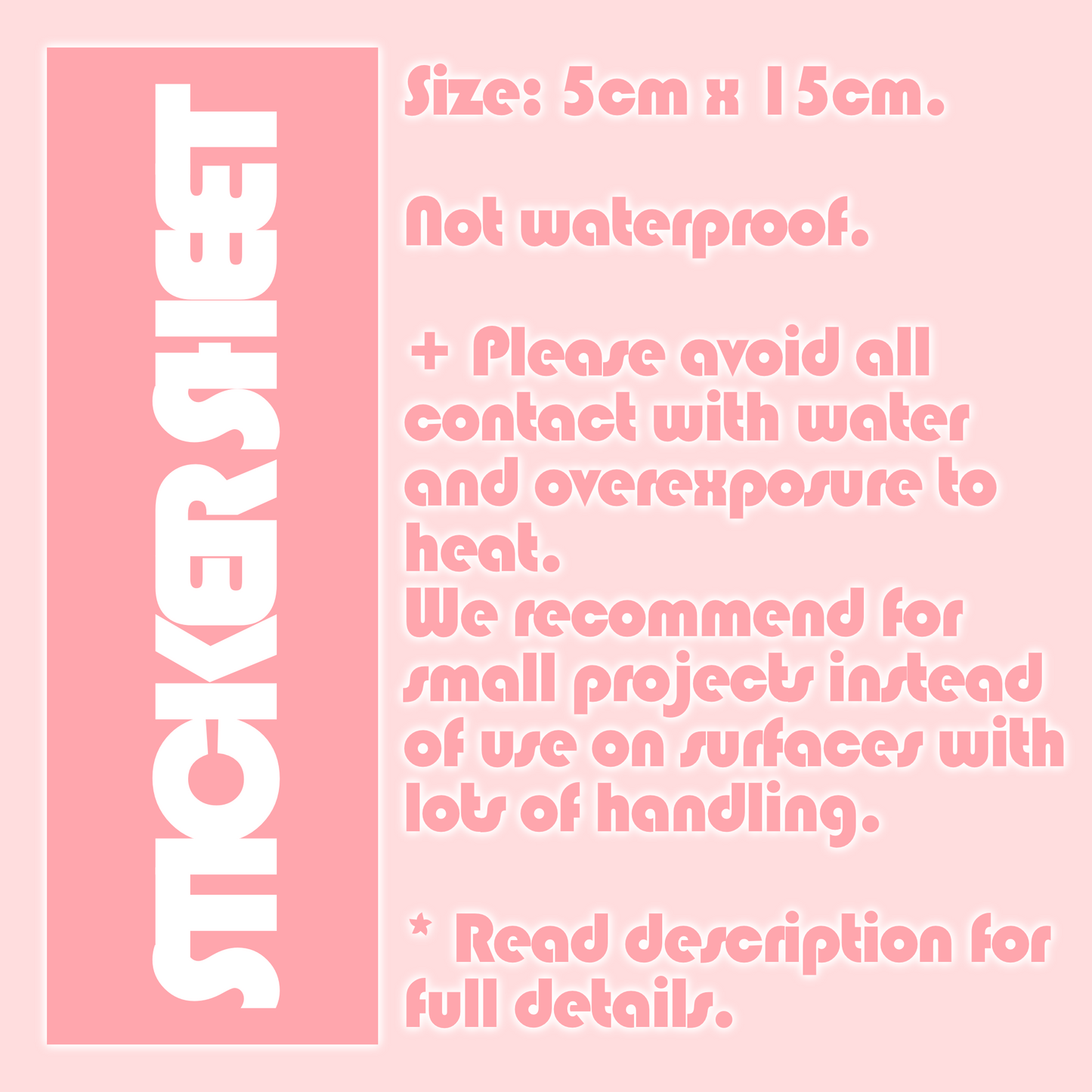 LADS Twinkle Toys Plushies Sticker Sheet