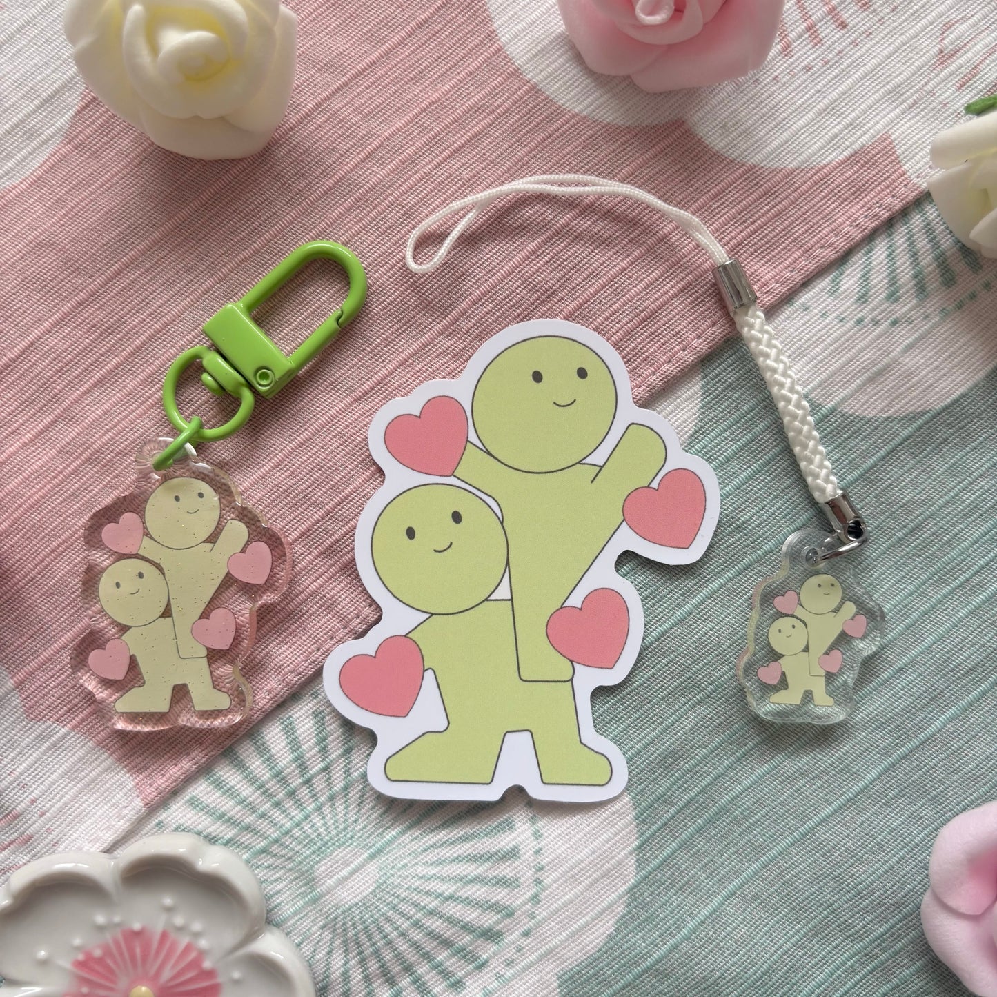 Smiski Sticker & Charms