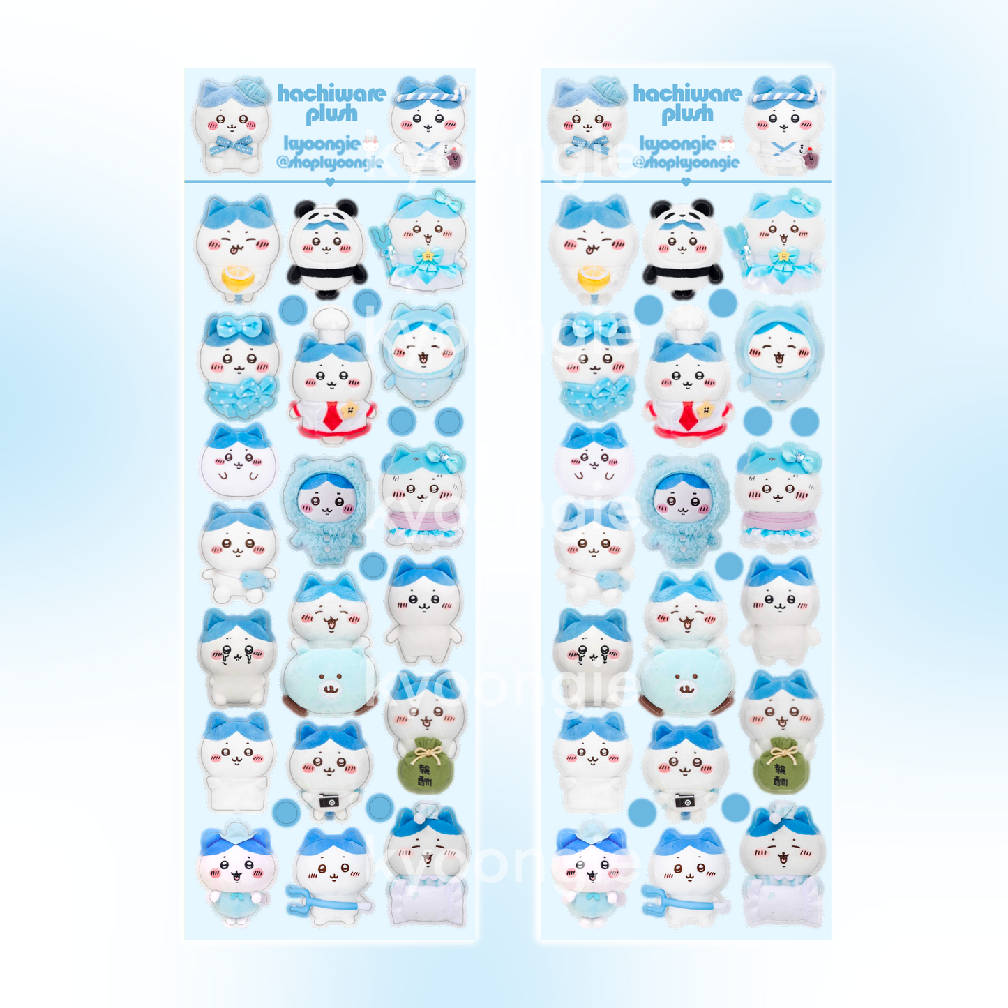 Chiikawa Sticker Sheets (4 designs)
