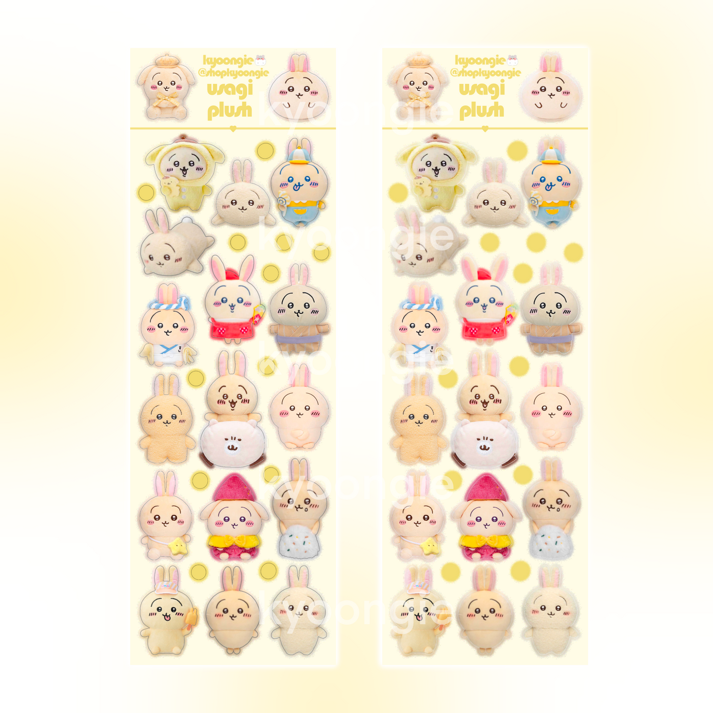 Chiikawa Sticker Sheets (4 designs)