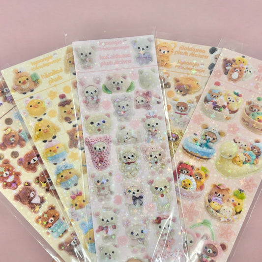 Kuma Sticker Sheets (5 designs)