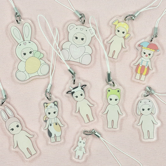 Baby Angel Phone Charms