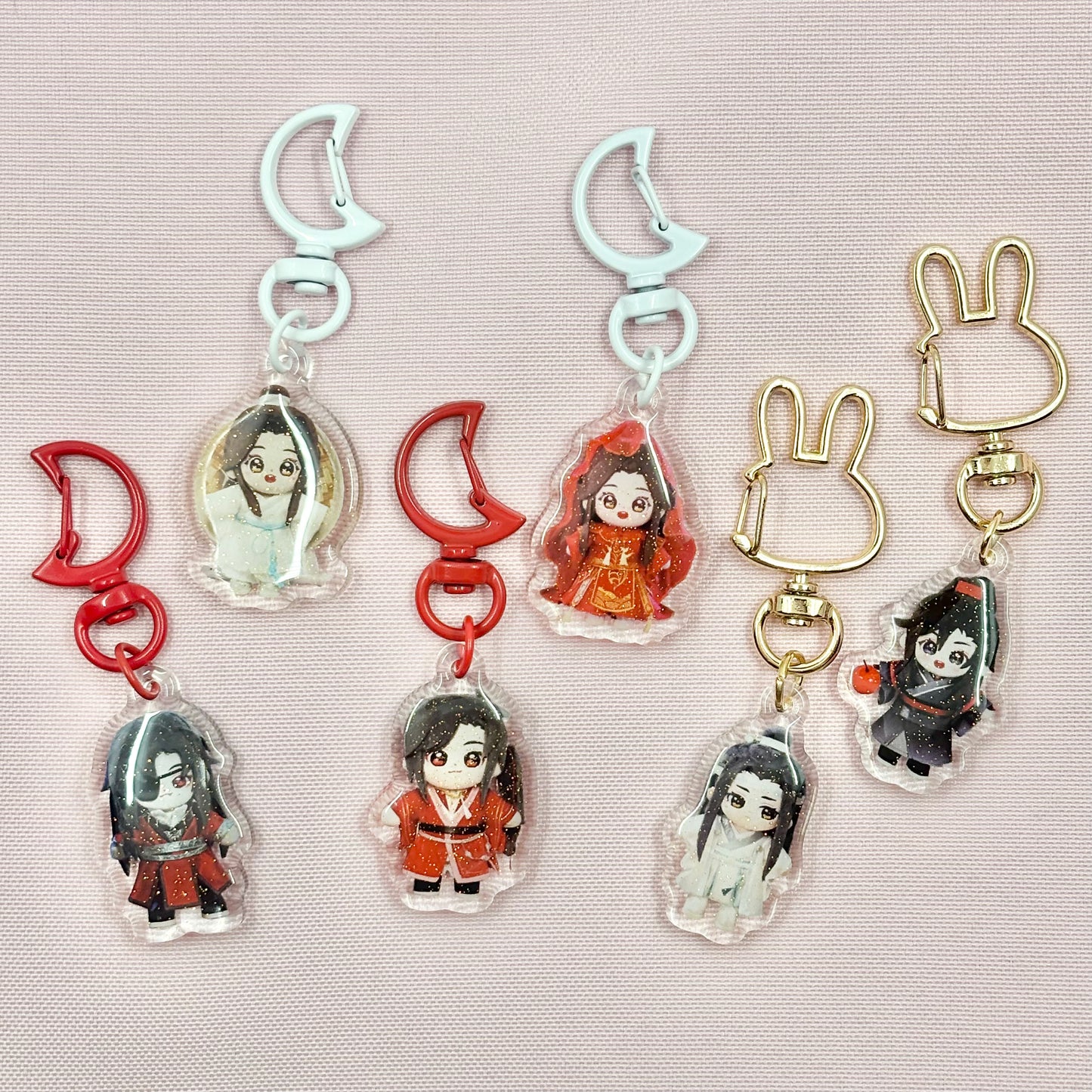 Danmei Minidoll Keychains | MDZS, TGCF