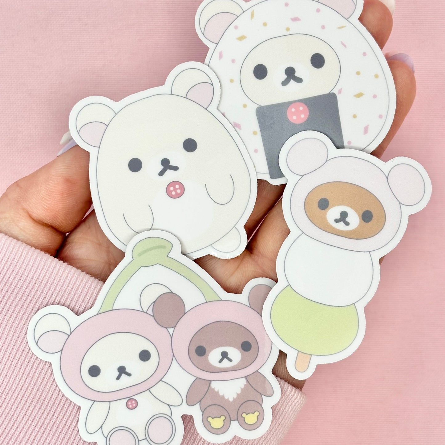 Kuma Bears Waterproof Stickers