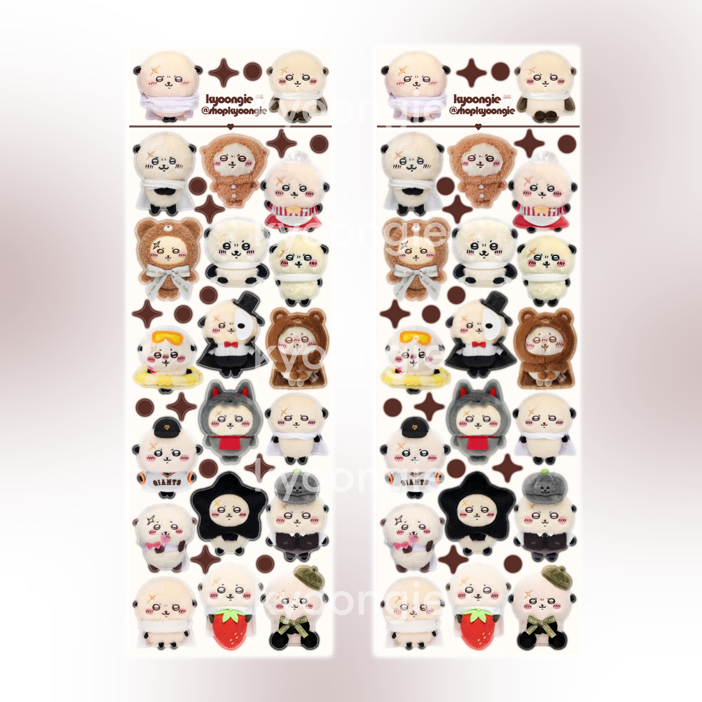Chiikawa Sticker Sheets (8 designs)