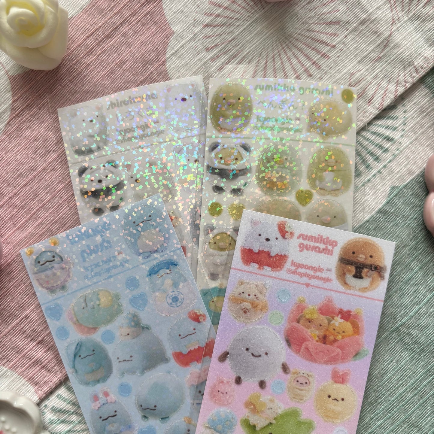 Sumikko Gurashi Sticker Sheets (4 designs)