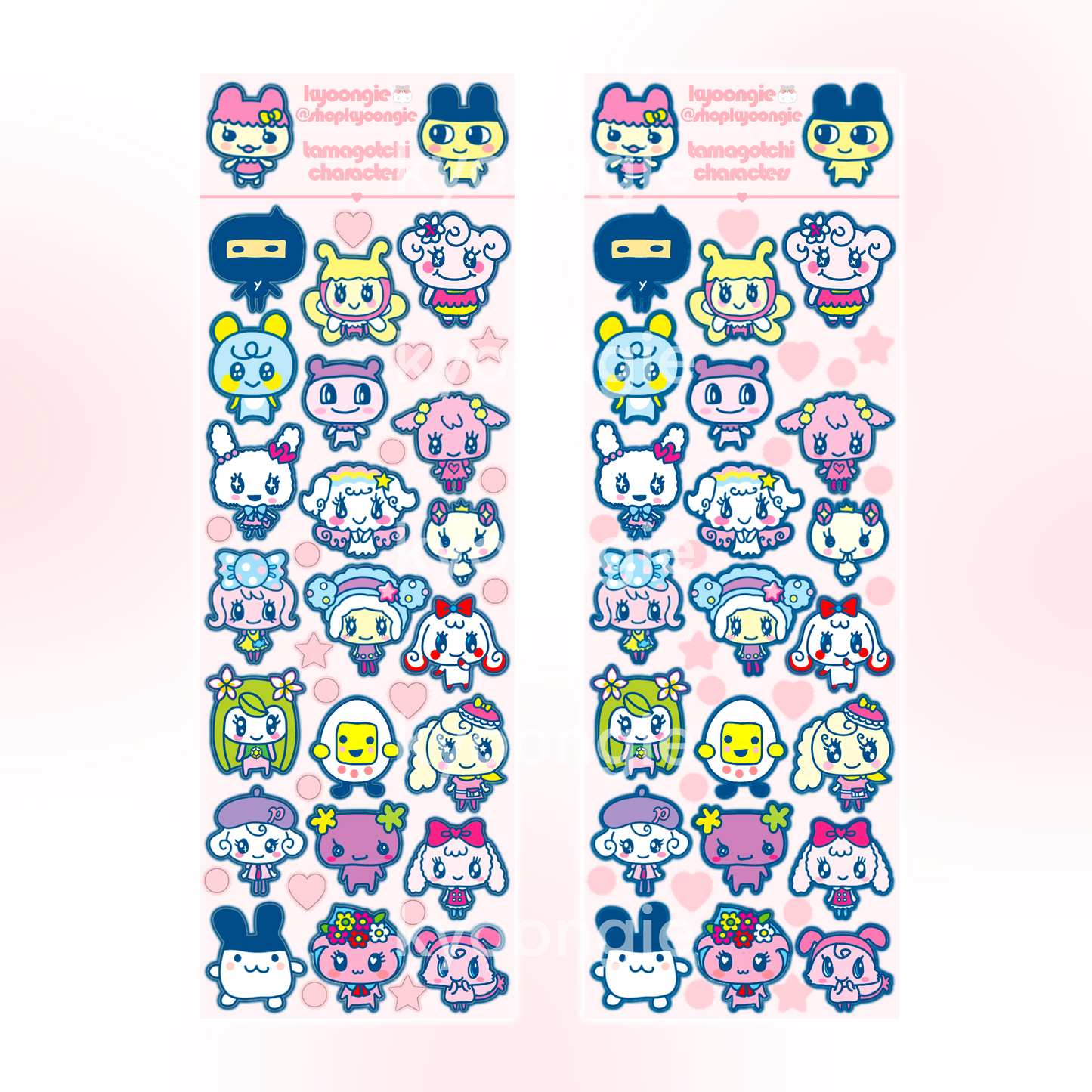 Tama Characters Stickers