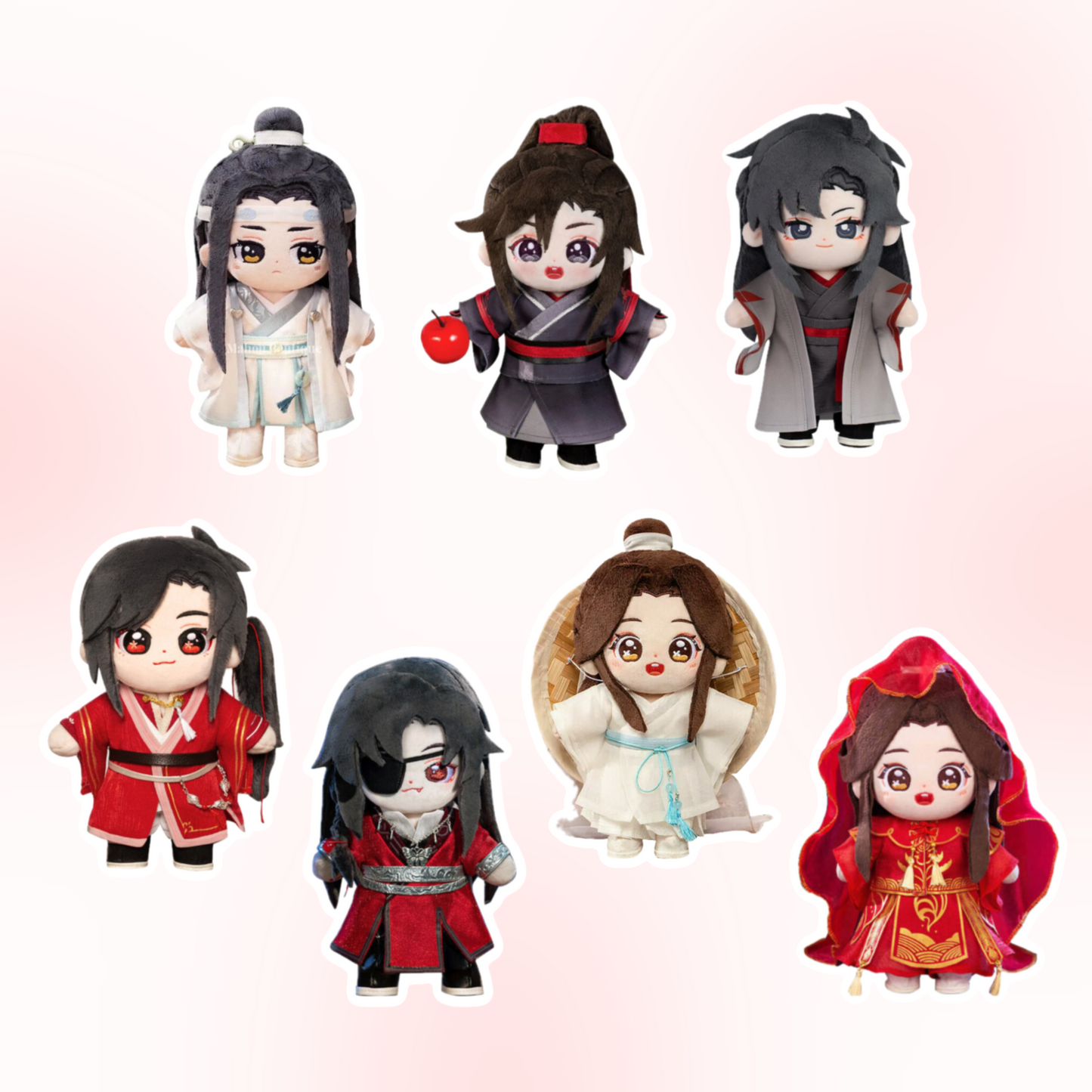 Danmei Minidoll Stickers