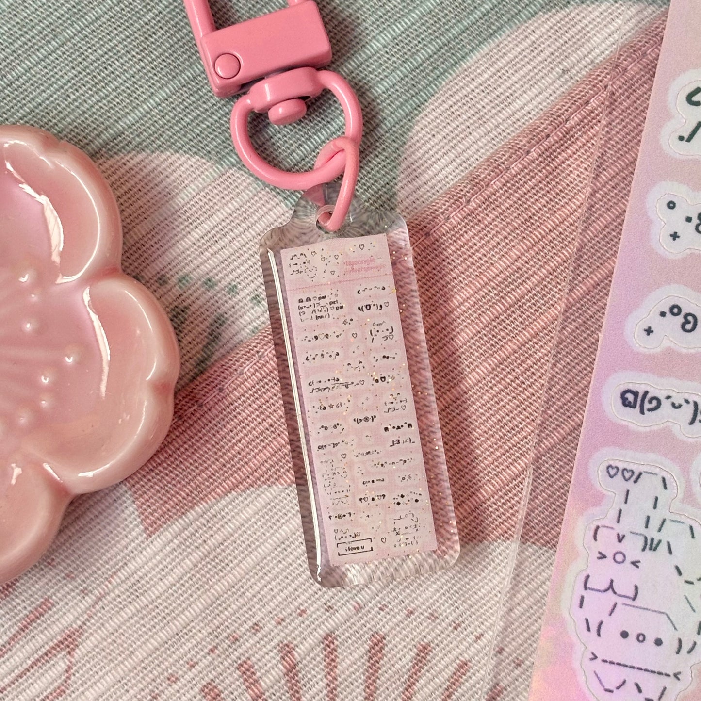 Kaomojis Sheet Keychain