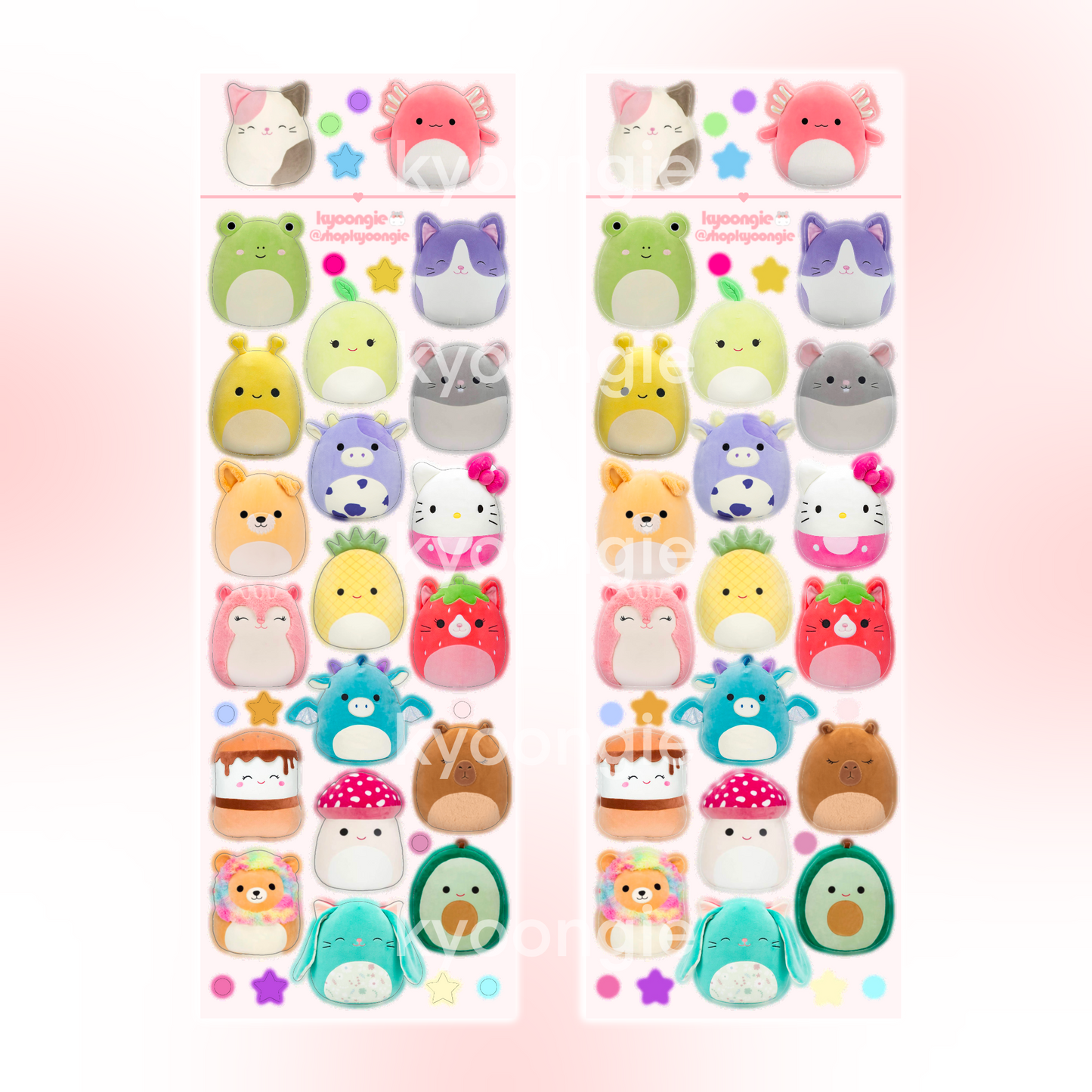 Squishy Plushies Stickers