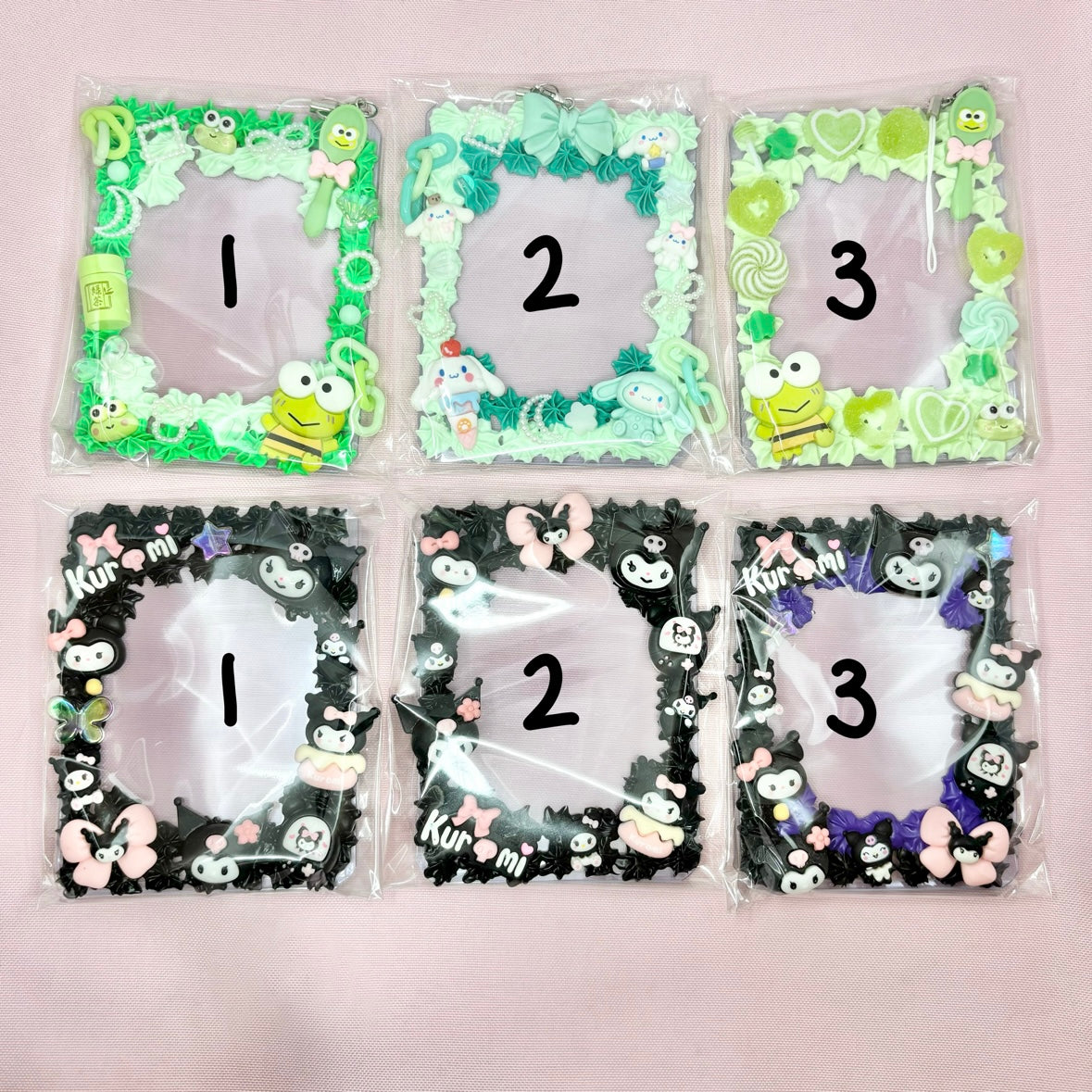 Store 2 flower decoden toploaders for Aloiza