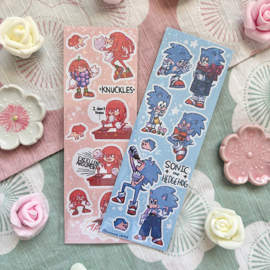 Hedgehog Sticker Sheets (2 designs)