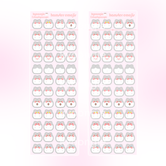 Kyoong Hamster Emojis Stickers
