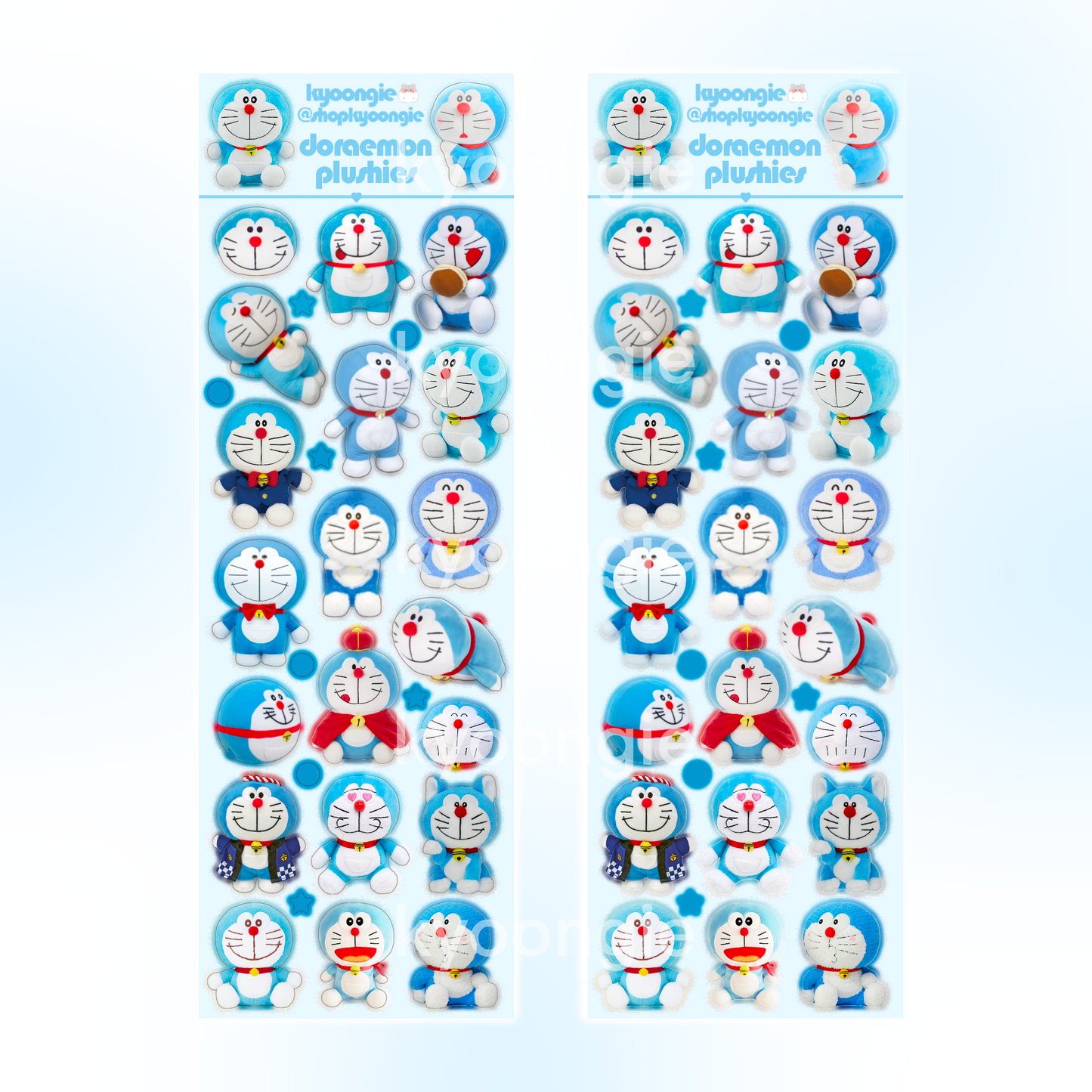 Doraemon Sticker Sheet