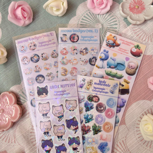 LADS Sticker Sheets (5 designs)