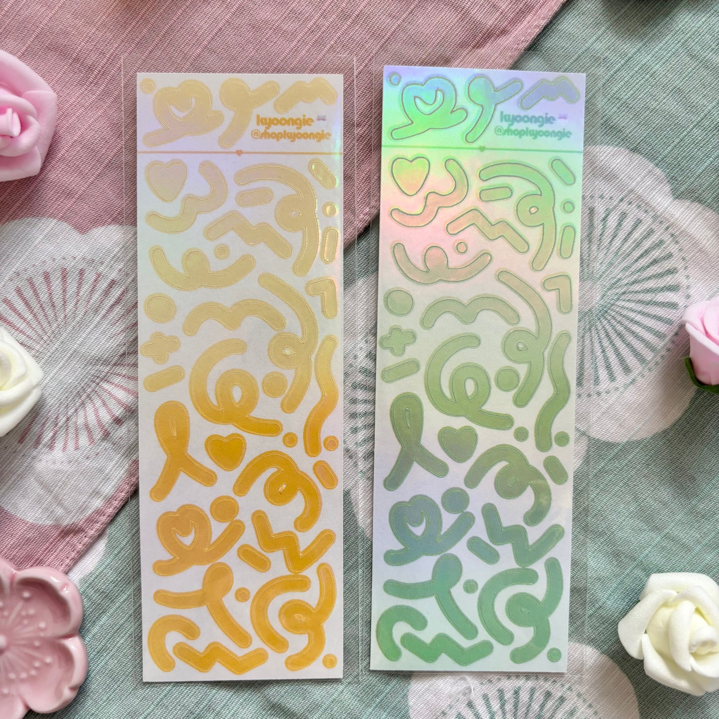 Confetti Deco Stickers (8 Colors)