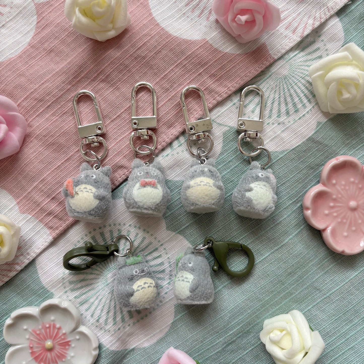 Miminzuku Rabbit Keychains