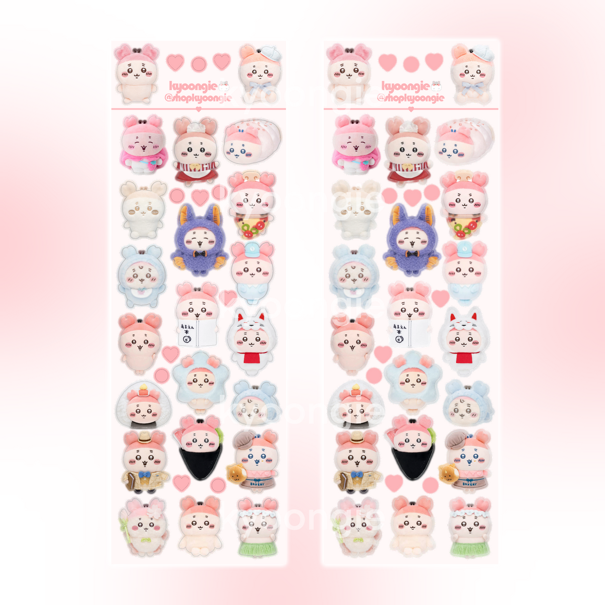 Chiikawa Sticker Sheets (8 designs)