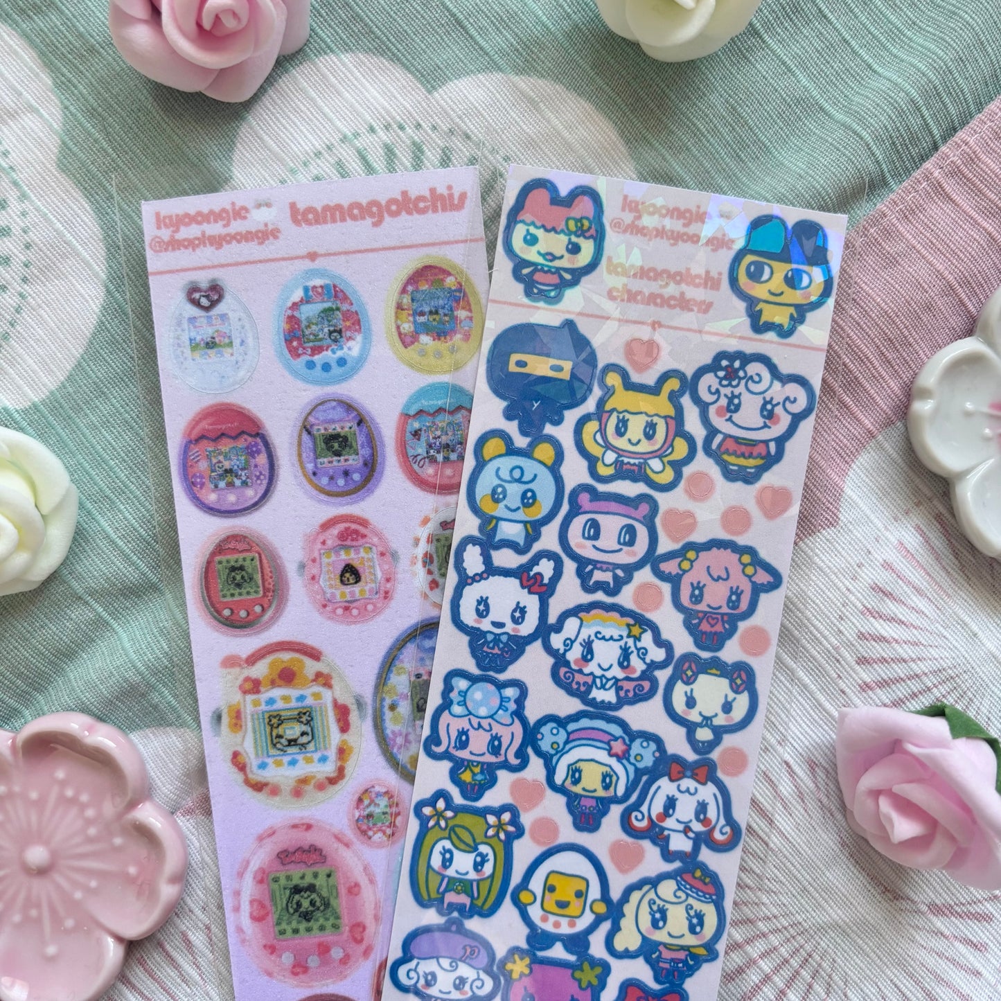 Tama Sticker Sheets (2 designs)