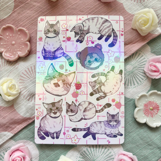 Cat Sticker Sheet