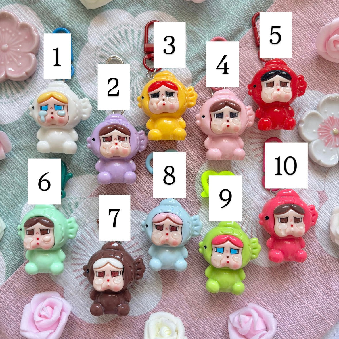 Crybaby Keychains (24 designs)