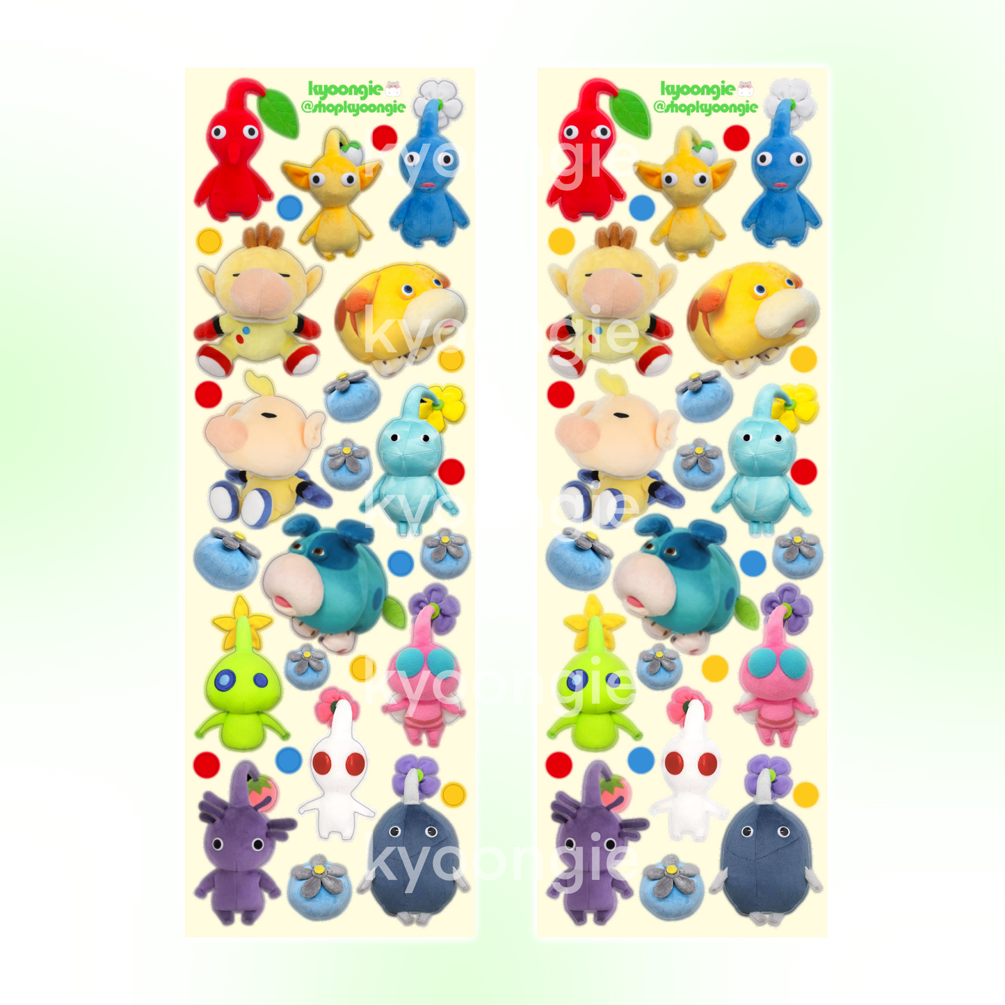 Plant Creatures Sticker Sheet