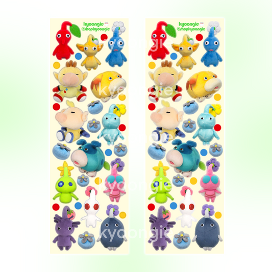 Plant Creatures Sticker Sheet