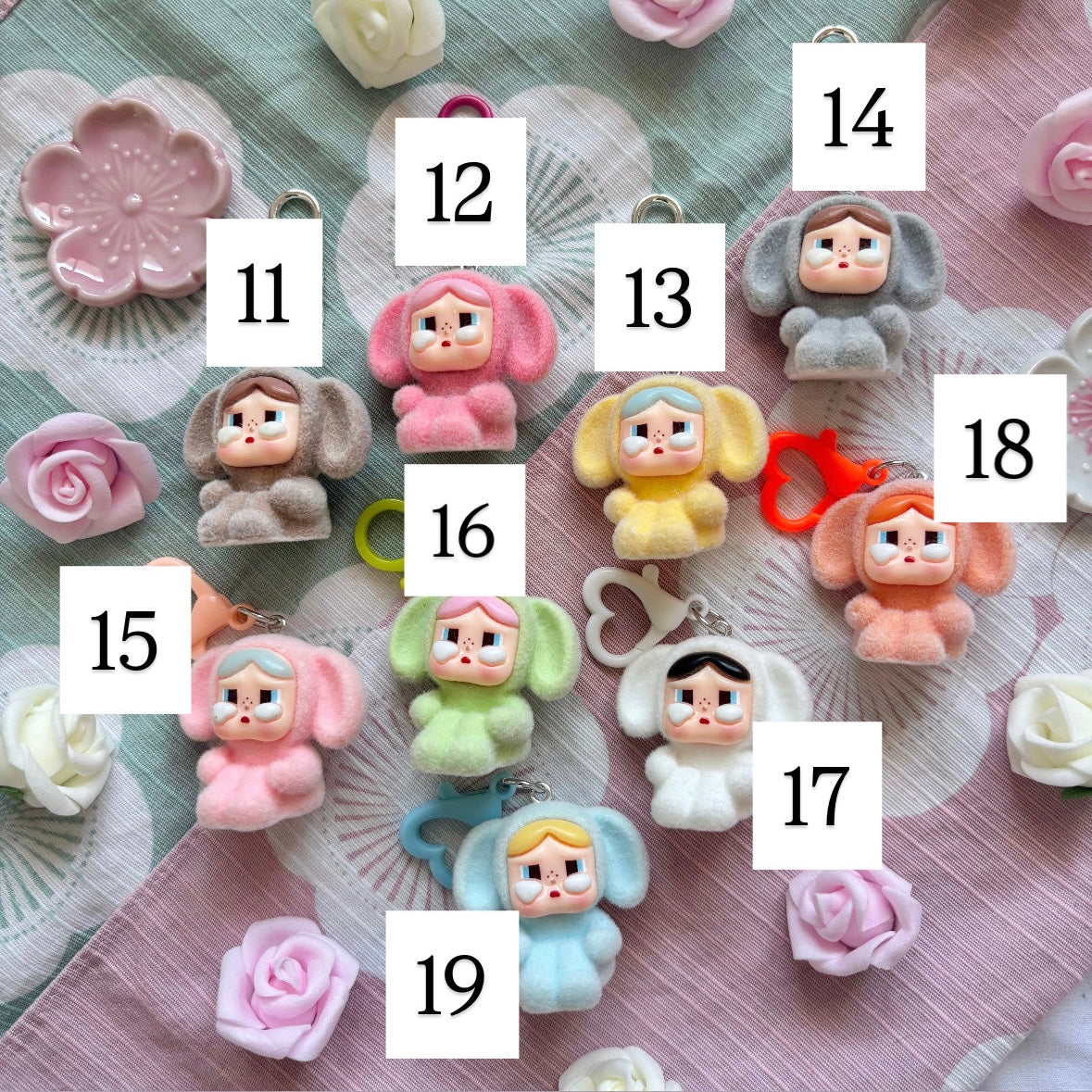 Crybaby Keychains (24 designs)
