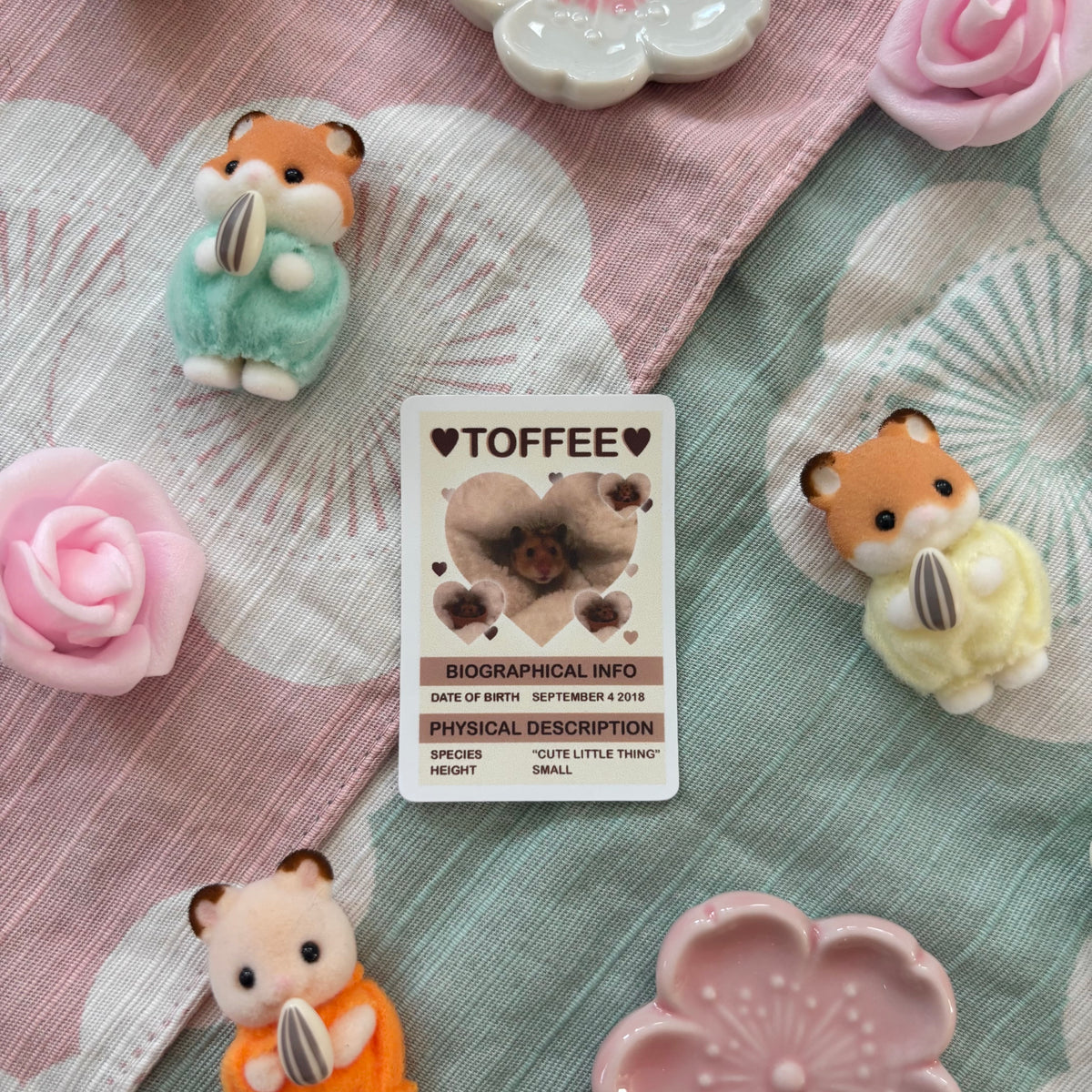 Hamster Profile Sticker