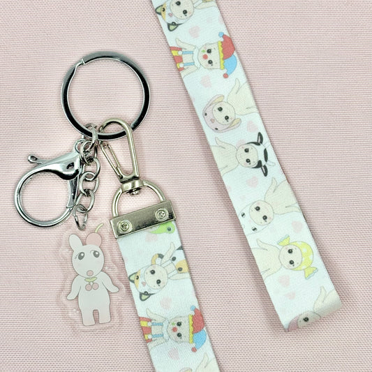 Baby Angel Key Strap, Wrist Strap, Lanyard