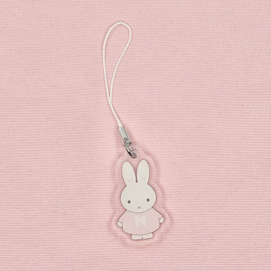 Miffy Bunny Phone Charm