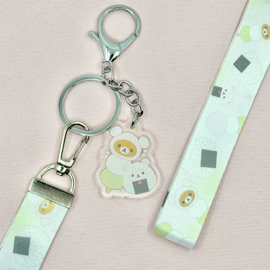 Kuma Bear Key Strap, Wrist Strap, Lanyard