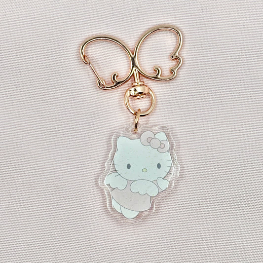 Kitty Angel Keychain