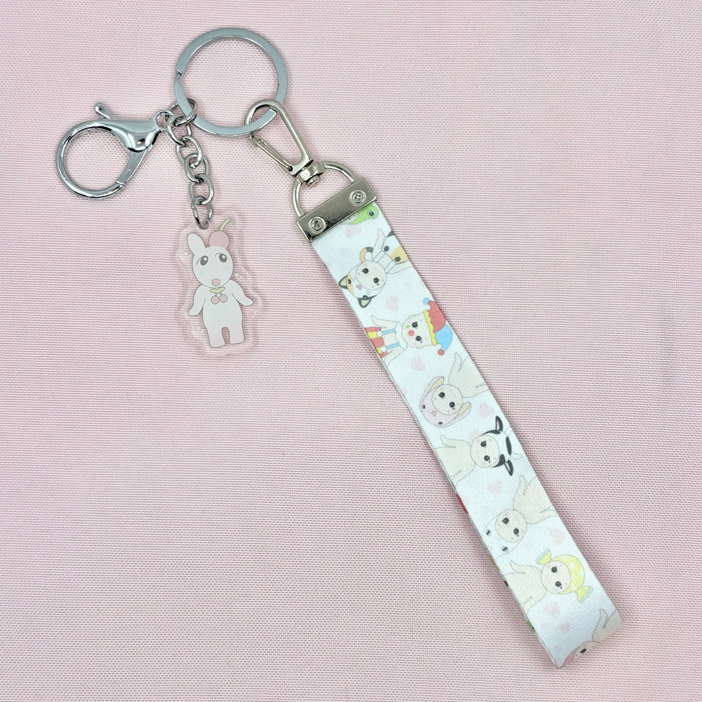 Baby Angel Key Strap, Wrist Strap, Lanyard