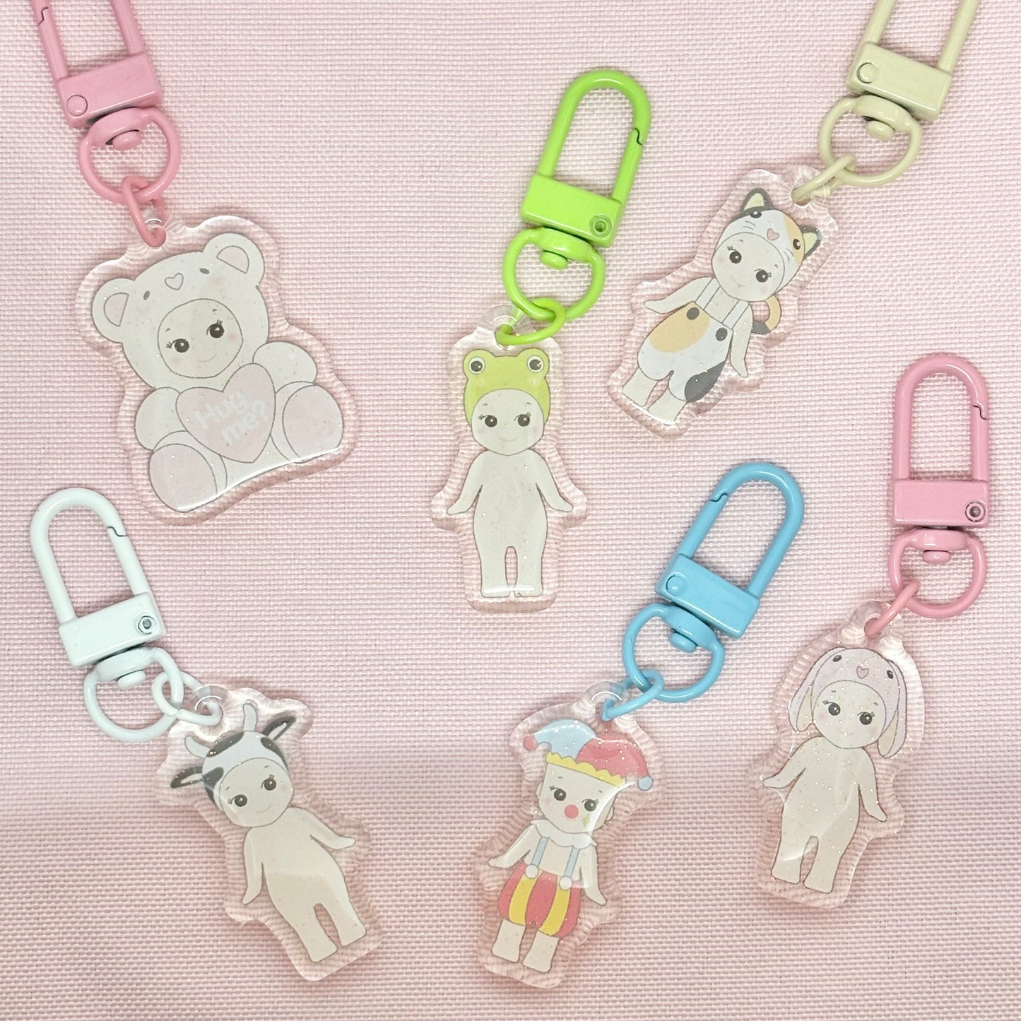 Baby Angel Keychains