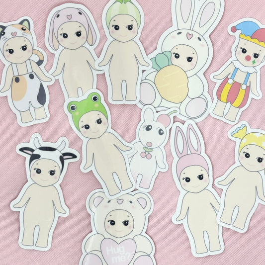 Baby Angel Waterproof Stickers