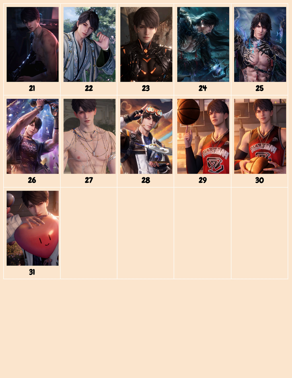 *new designs* LADS Photocards (200+ Cards!)