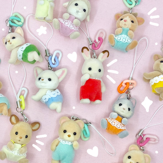 Cute Critters Keychains and Necklaces