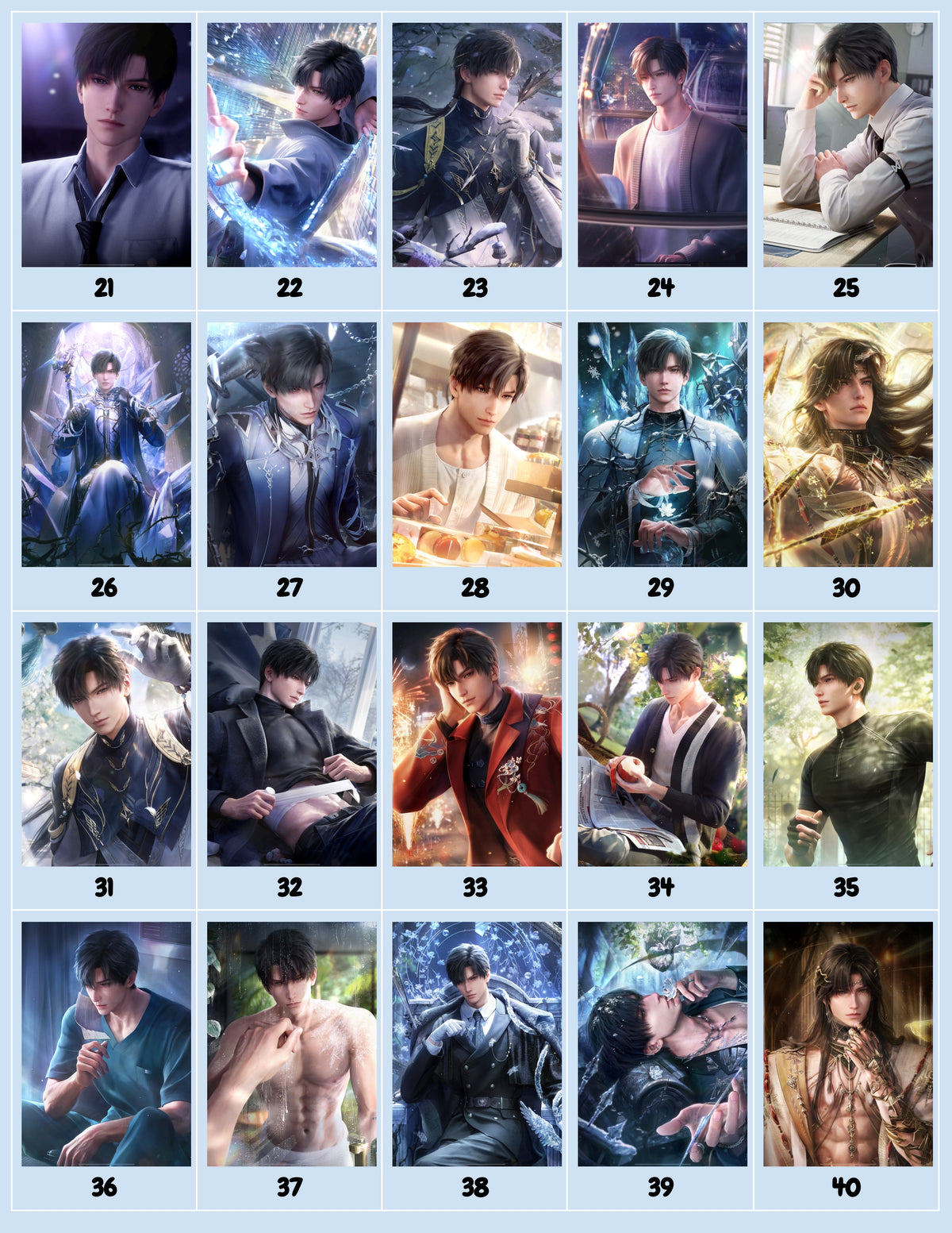 *new designs* LADS Photocards (200+ Cards!)